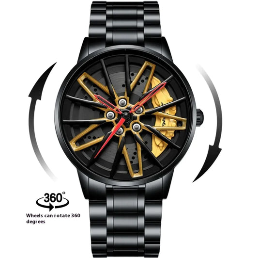 3D Kini Car Quartz Timepiece