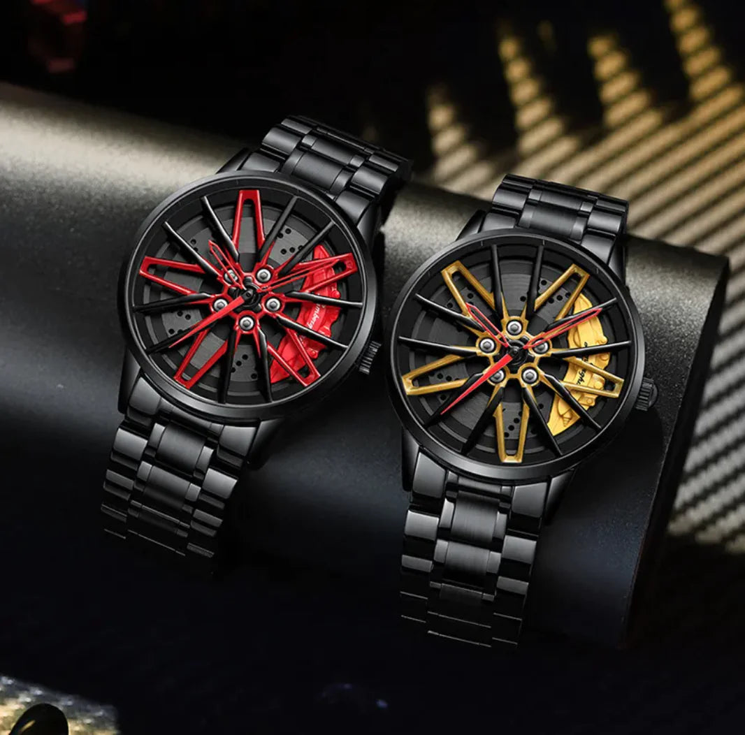 3D Kini Car Quartz Timepiece