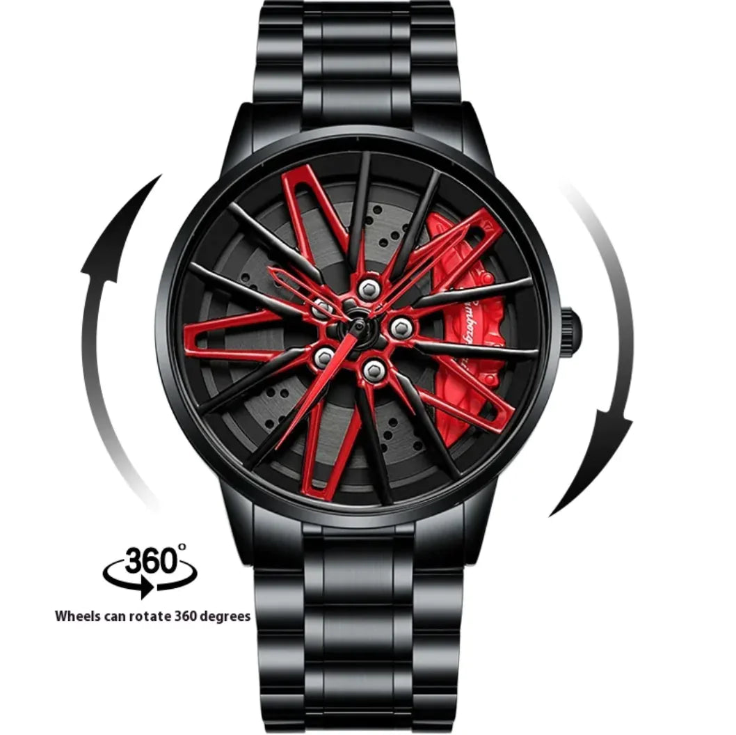 3D Kini Car Quartz Timepiece