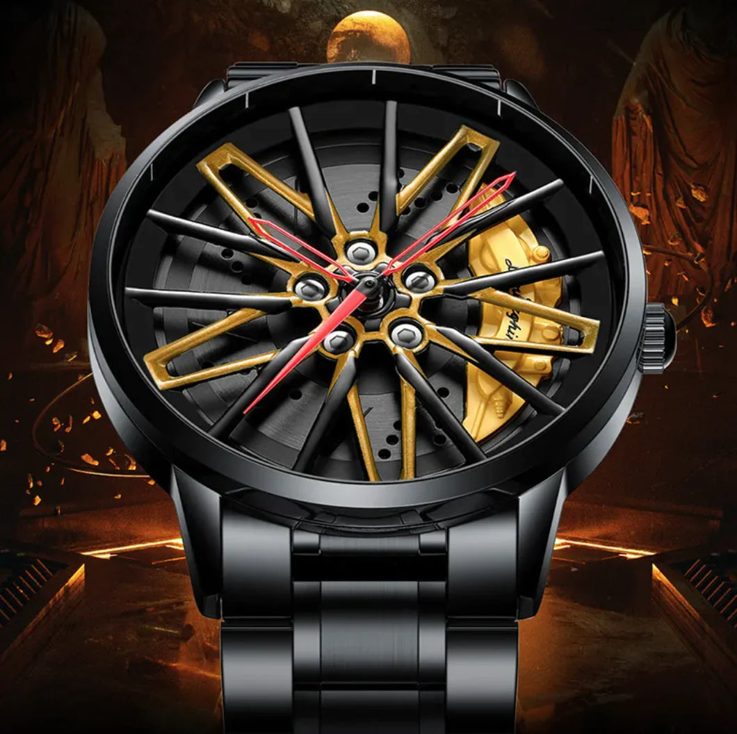 3D Kini Car Quartz Timepiece